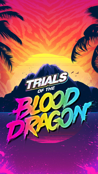 Sunset mountain festival poster trails - poster art free wallpaper