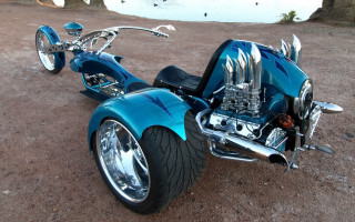 Blue motorcycle engine seat sidecar - a blue motorcycle free wallpaper