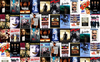 Movie collage covers image display - criterion collection free wallpaper