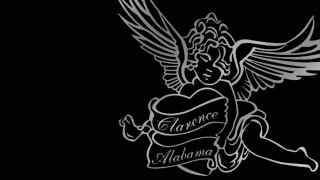 Angel tattoo design heart banner - cleve gray free wallpaper