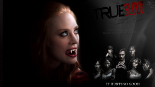 Woman red hair bloody face - a bloody face free wallpaper