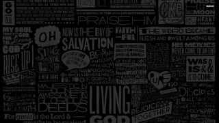 Black white poster words all 5 - david ramsay hay free wallpaper
