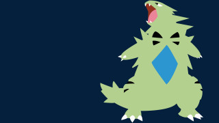 Green monster blue diamond in - a green monster free wallpaper