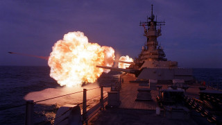 Fireball ship ocean night time - a ship in the ocean free wallpaper