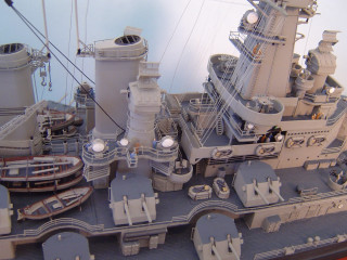 Battleship model sky background side - other thing free wallpaper