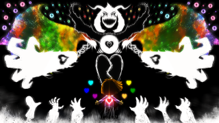 People reaching colorful creature heart - a heart free wallpaper