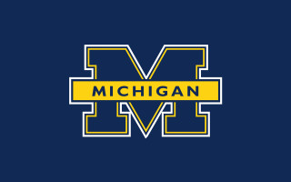 Michigan typographic style pixel art - derek hill free wallpaper