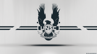 Birds logo unsc black white - star citizen halo free wallpaper