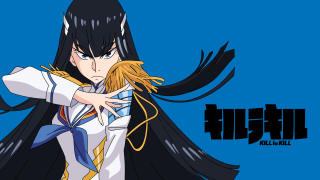 Anime character holding bird blue - lyco art free wallpaper