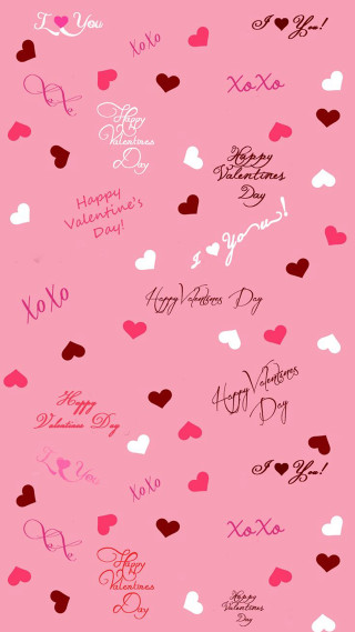Pink hearts valentine carlos trillo - paper texture free wallpaper