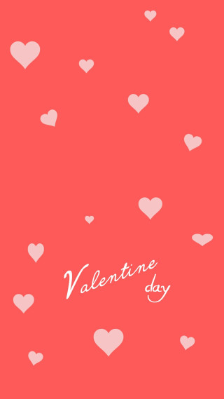 Valentines day hearts red background - free valentines wallpaper