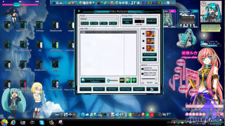 Anime desktop computer cartoon character - a desktop computer screen free wallpaper
