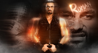 Man beard black shirt gun - romanesque free wallpaper