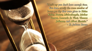 Hourglass sand time passing quote - sand free wallpaper