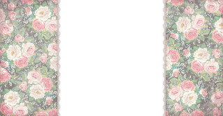 Floral curtain lace edge flower - floral free wallpaper