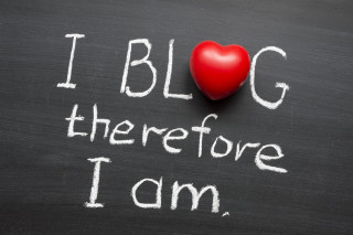 Heart blackboard red i blog - artgem free wallpaper