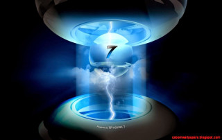 Blue light glass container lightning - farid mansour free wallpaper