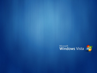 Blue background windows vista logo - david ramsay hay free wallpaper