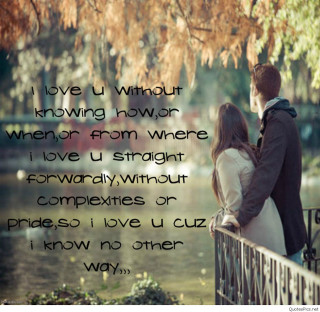 Man woman bench lake quote - a man and a woman free wallpaper