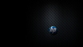 Hp logo black hexagonal pattern 2 - beeple free wallpaper