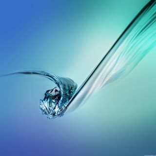 Water drop blue background sky - water free wallpaper