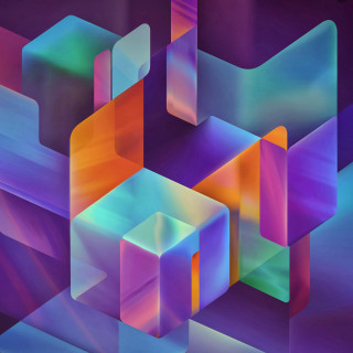 Colorful abstract background variety shapes 2 - free abstract wallpaper