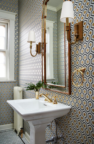 Bathroom sink mirror wallpaper window - a bathroom free wallpaper