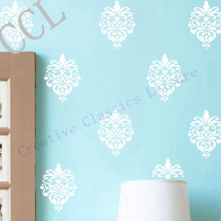 Lamp pictureframe table wallpaper floral - front free wallpaper