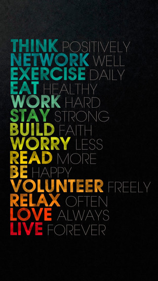 Think poster words creative inspiration - poster free wallpaper
