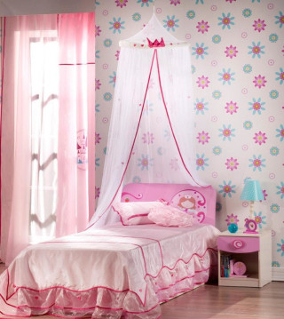 Pink bed canopy bedskirt pink - a pink bed free wallpaper