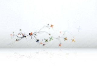 White background stars pattern illustration - abstract art free wallpaper