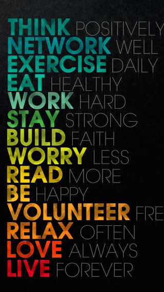 Colorful words poster different shapes - different color and shapes free wallpaper