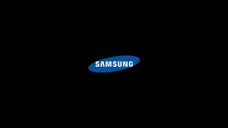 Samsung logo dark blue circle - letterism free wallpaper