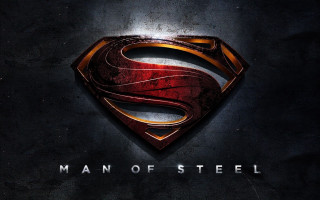 Superman logo man of steel - symbol free wallpaper