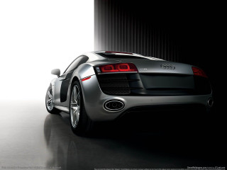Silver sports car dark room 10 - a silver sports car free wallpaper for desktop