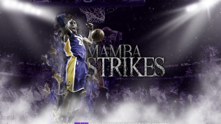 Man purple uniform dunking basketball 4 - visual art free wallpaper