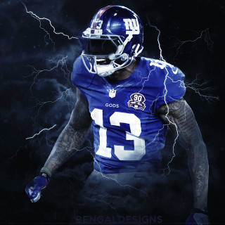 Football player helmet lightning background - dark free wallpaper