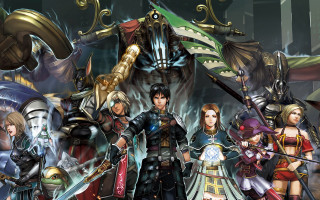 Group people giant robot sword - a giant robot free wallpaper