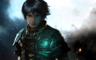 Man armor dark background sky - cedric peyravernay free wallpaper