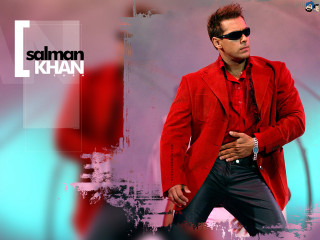 Man red jacket sunglasses posing - his hip free wallpaper