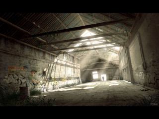 Large room person walking light - a large room free wallpaper