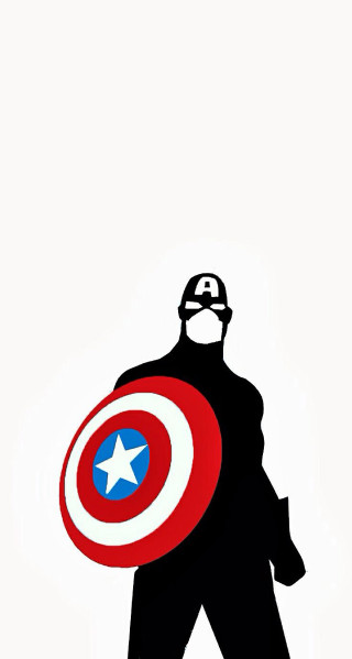 Captain america costume man holding 2 - pop art free wallpaper