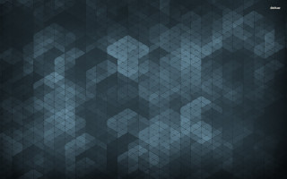 Dark blue squares dots pattern - blue background free wallpaper