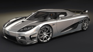 Silver sports car black background - a gray background free wallpaper