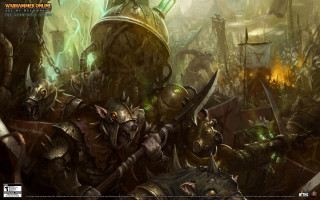 Warhammer battle armored men weapons - chris rahn free wallpaper