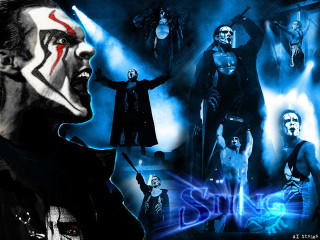 Painted faces costumes blue black - epic composition free wallpaper