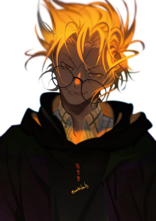 Man hoodie yellow hair blowing - armin hansen free wallpaper