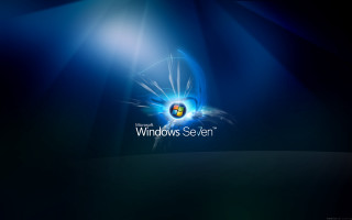 Blue wallpaper windows logo light - a windows logo free wallpaper