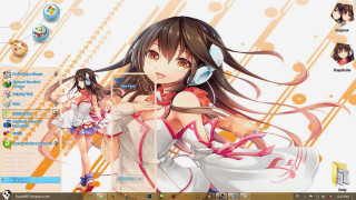 Desktop girl knife sword dress - a knife and a sword free wallpaper