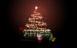 Christmas tree santa claus star - afewerk tekle free wallpaper